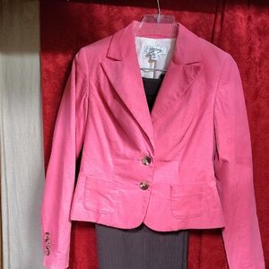 Isaac Mizrahi Vibrant Pink Blazer